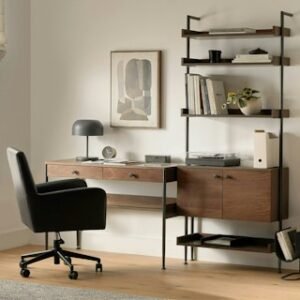 Alternative view of Newberry 43.25" Desk - Walnut