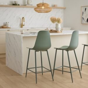Alternative view of Svelti Counter Stool - Aloe Green