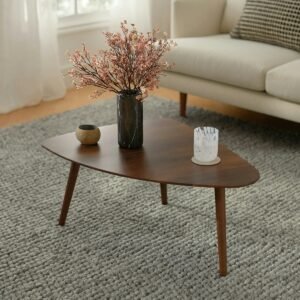 Amoeba 29.5" Coffee Table - Walnut