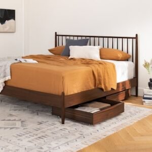 Alternative view of Lenia Underbed Storage Drawer Set - Walnut