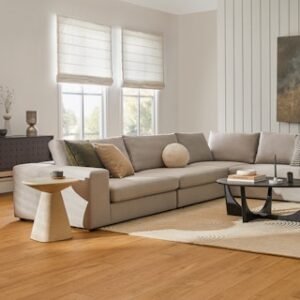 Alternative view of Ozetta Concrete Side Table - Moonlit Ivory