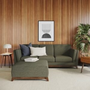 Alternative view of Ceni 83" Sofa - Hemlock Green