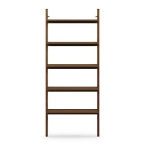 Alternative view of Heidi 33.25" Modular Shelving Unit, Wide - Walnut