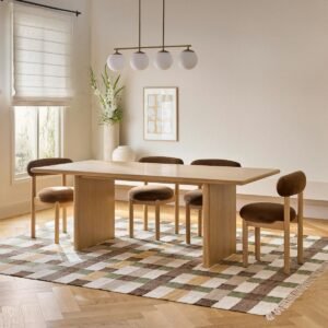 Torme 82.75" - 104.25" Extendable Dining Table - White Oak