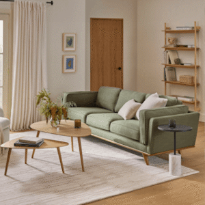Alternative view of Timber 90" Sofa - Olio Green
