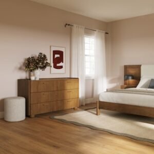 Alternative view of Miila 6-Drawer Double Dresser - Smoked Oak